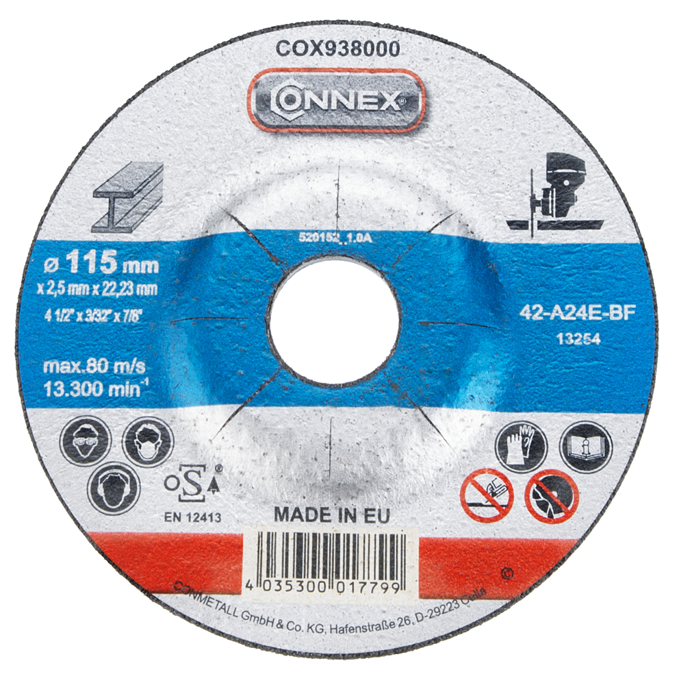Connex Slijpschijf Metaal 115Mm COX938000
