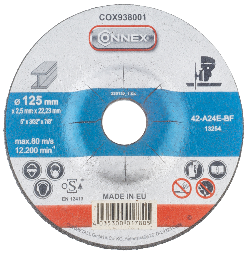 Connex Slijpschijf Metaal 125Mm COX938001