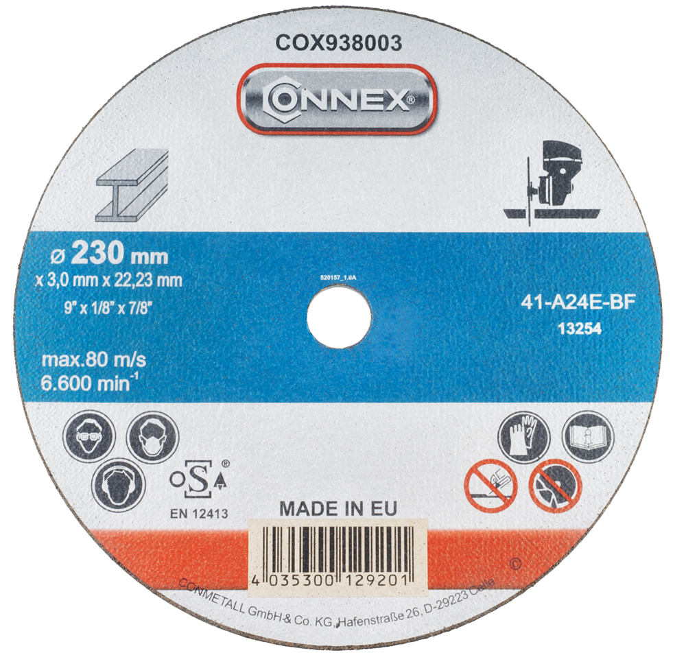 Connex Slijpschijf Metaal 230Mm - COX938003