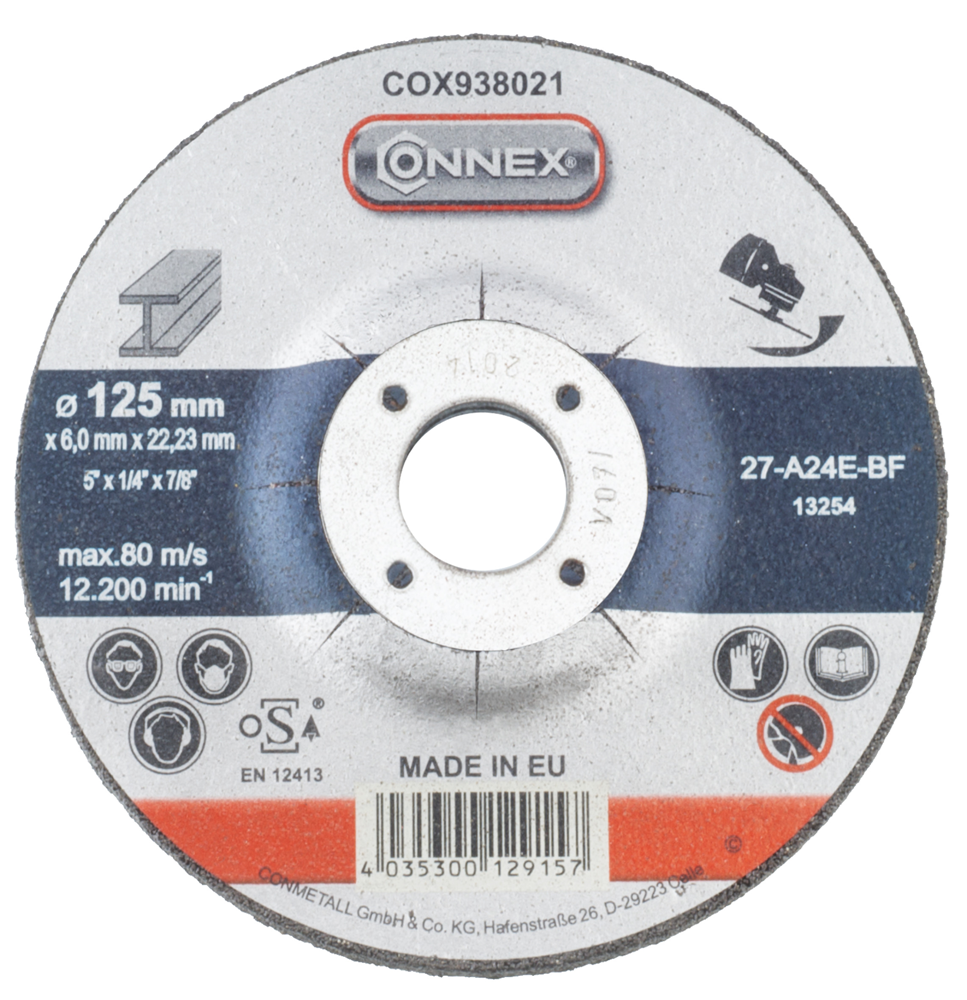 Connex Afbraamschijf Metaal 125Mm - COX938021