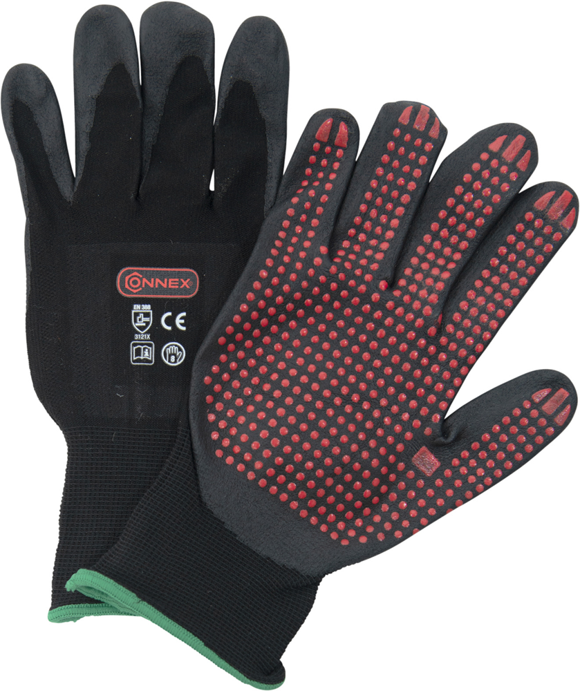 Connex Handschoen Nitril Noppen Gr08 COX938278