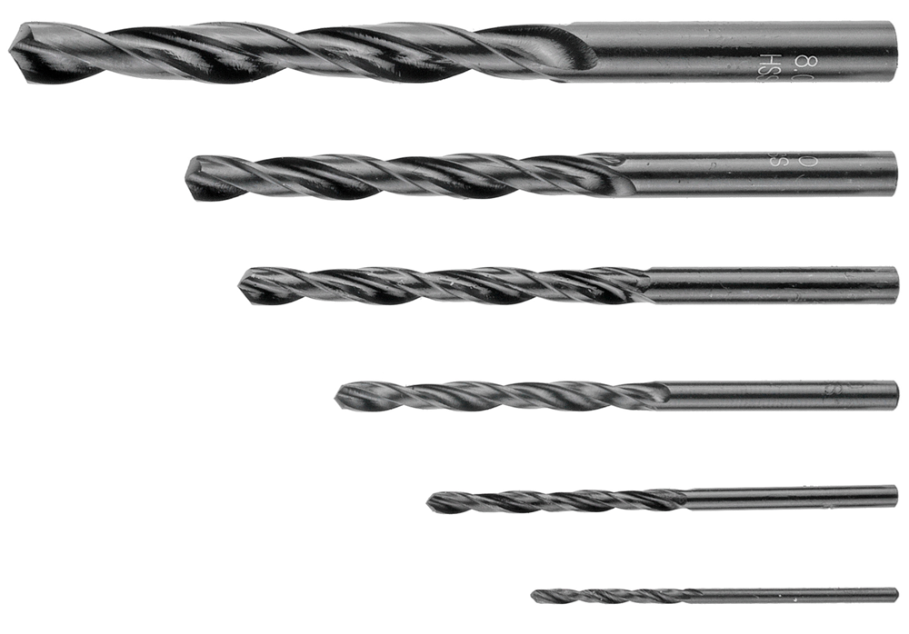 Connex Set Metaalboren 2-8Mm 6Dlg Blauw COX972226