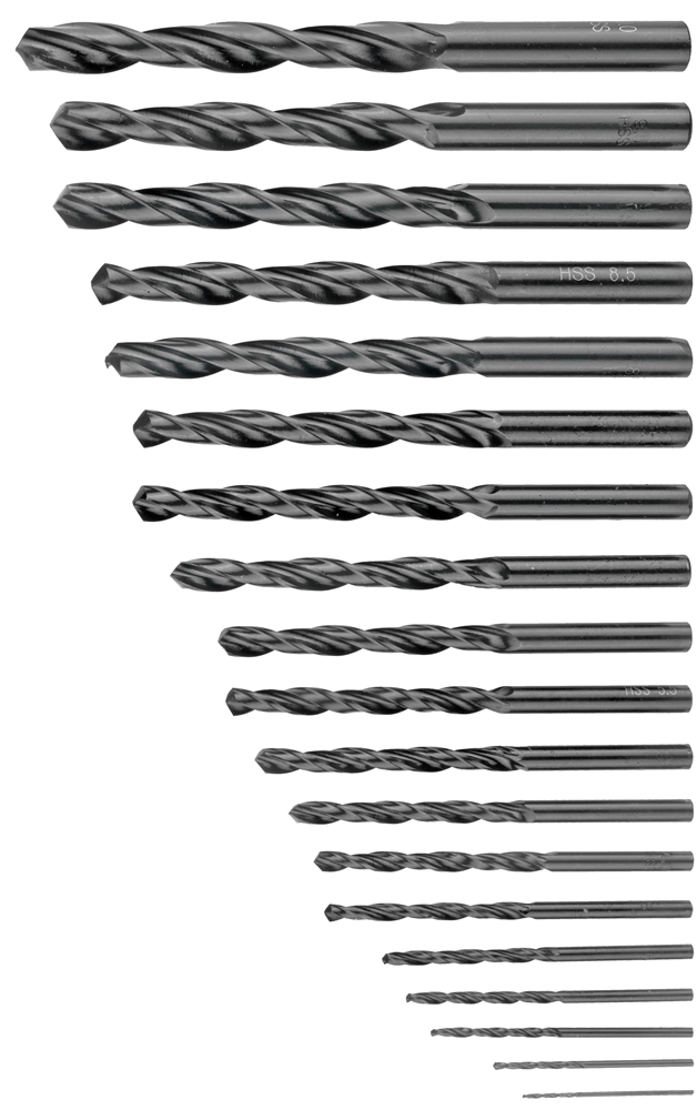 Connex Set Metaalboren 1-10Mm 19Dlg Blauw COX972310
