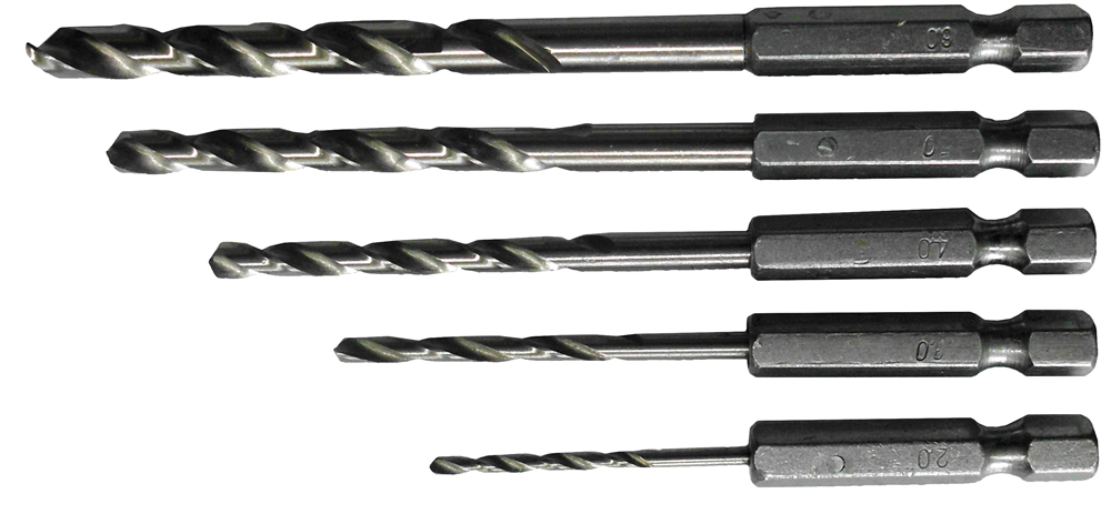 Connex Set Staalboren 2-6Mm 6K 5Dlg Blauw COX978205