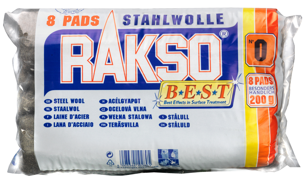 Meister RAKSO Staalwol 0 (Fijn) (8 Balen) - COX980922
