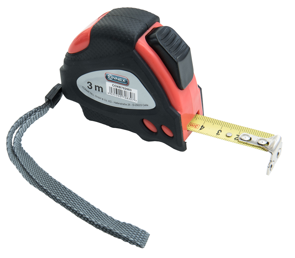 Connex Rolmeter 3M (16Mm) Euro Box COXB702003