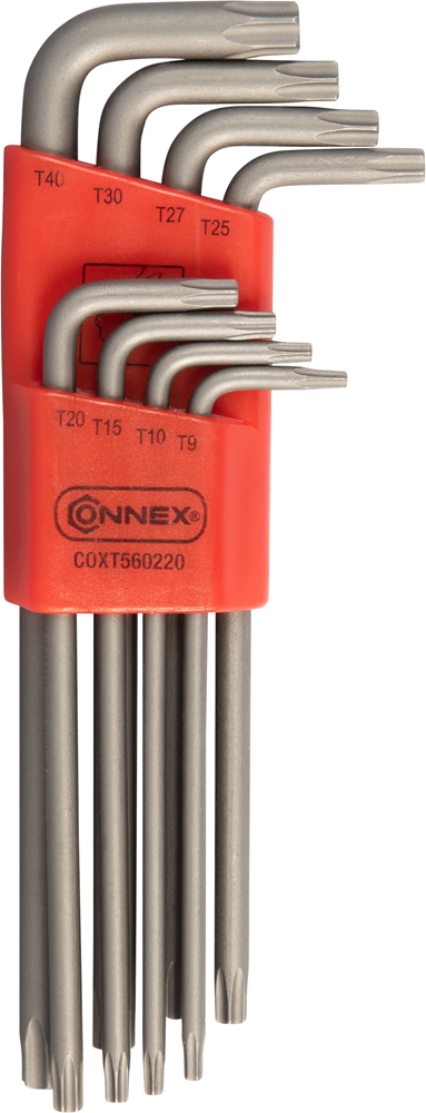 Connex Set Stiftsleutels Tx 8Dlg COXT560220