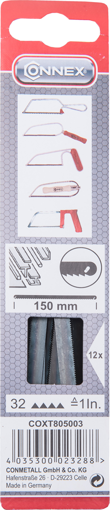 Connex Vervangzaagblad 150Mm (Metaal) 12St - COXT805003