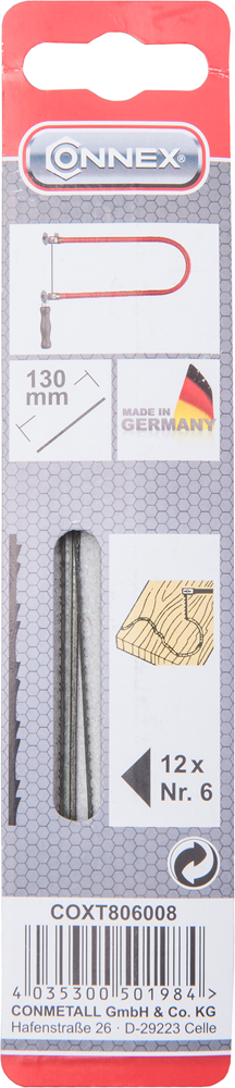 Connex Figuurzaagblad Taifun Nr.6 (12St) - COXT806008