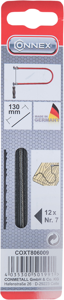 Connex Figuurzaagblad Taifun Nr.7 (12St) - COXT806009