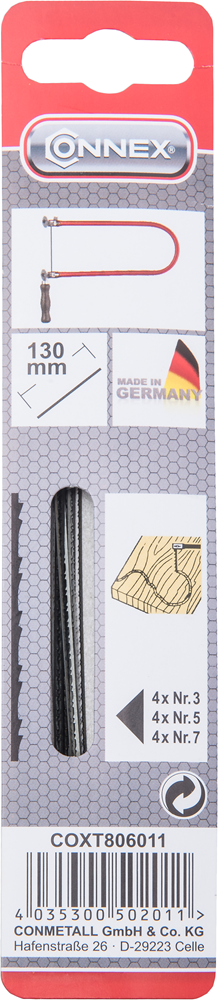 Connex Assortiment Figuurzaagbladen (12St) - COXT806011