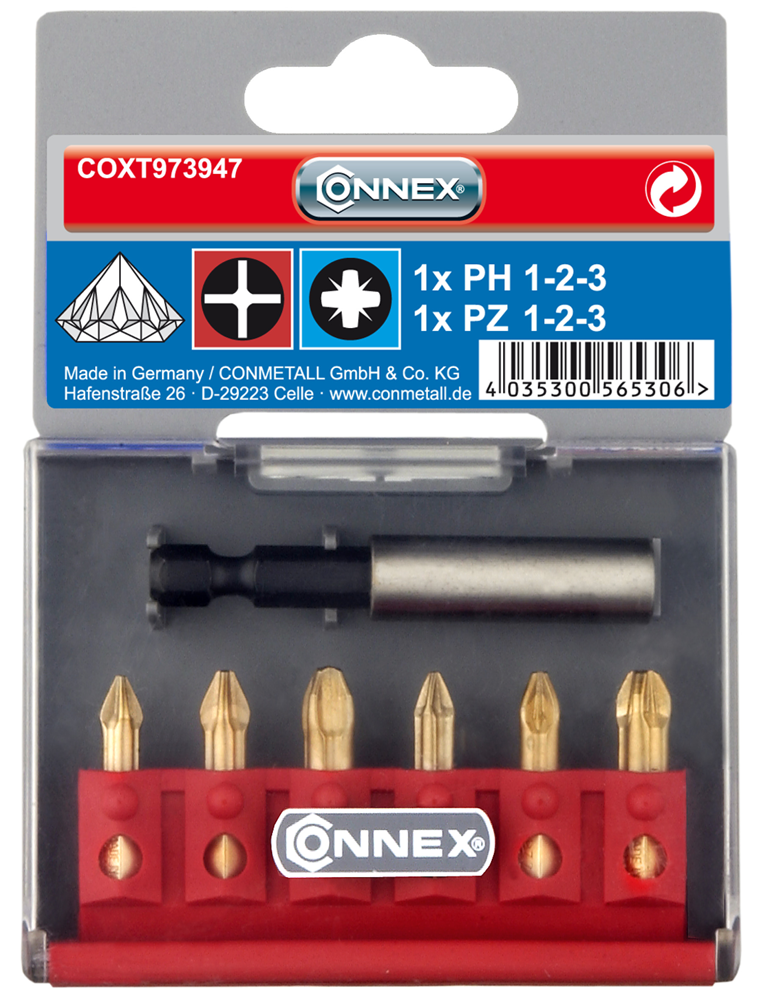 Connex Bitsset Ph+Pz Diamant (7Dlg) - COXT973947