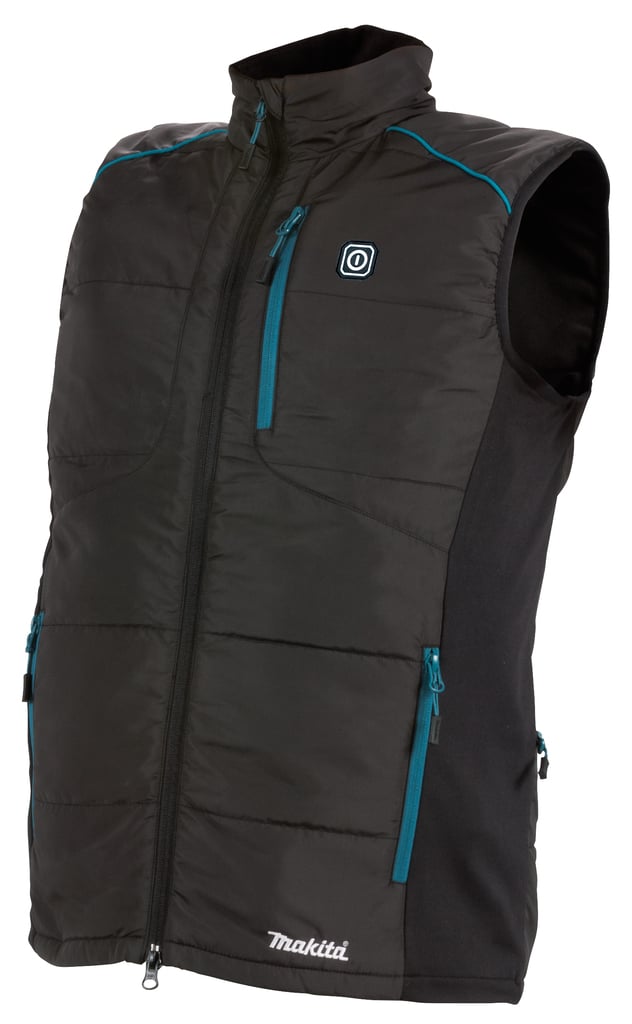 Makita CV102DA13XLNL1 Verwarmd vest 3XL | 1 x 2,0 Ah accu + lader en jasadapter| in doos - CV102DA13XLNL1