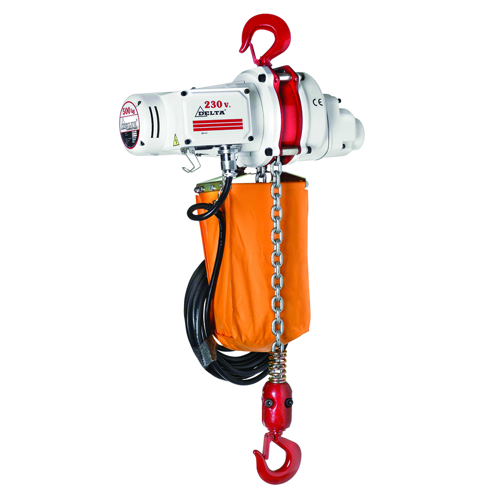 Delta Elektrische kettingtakel US | 230V | 6 m | 0,5 ton - CZ.0.US.901.00.06 CZ.0.US.901.00.06 afbeelding
