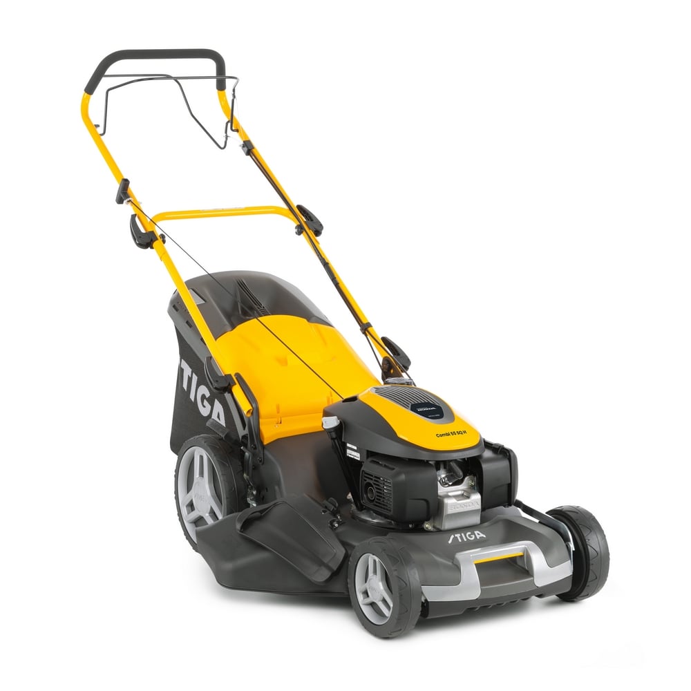 Stiga COMBI 55 SQ H Benzine Grasmaaier | Honda GCVx 200 | 201 cc OHV | 53 cm | zelfrijdend | staal | 4-in-1 - 294556838/ST1