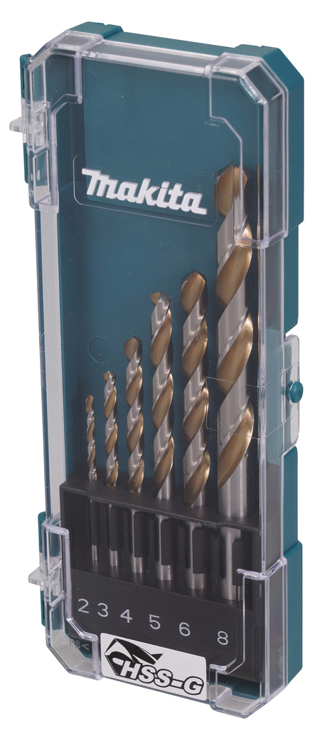 Makita Accessoires Metaalboorset HSS-G 6-dlg - D-77241