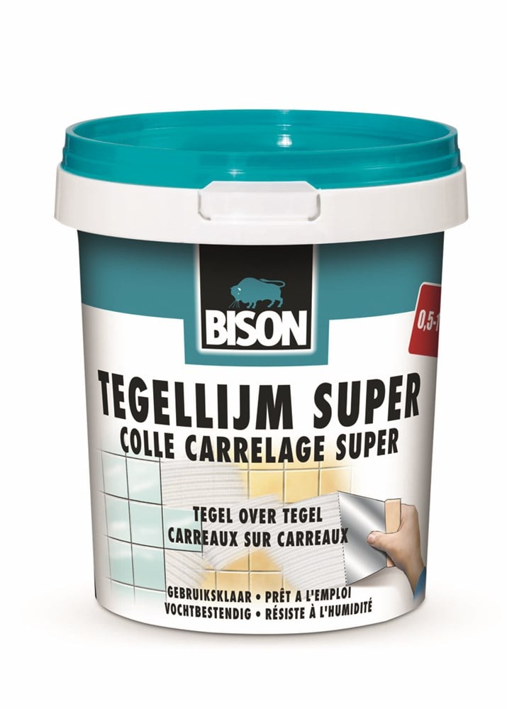 Bison Tegellijm Super 1 kg pot