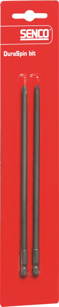 Senco Duraspin bits SQ2 - Square - 195mm. DS7525 - blister a 2st. - EA0330B