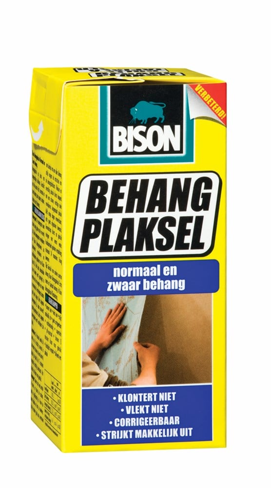 Bison Behangplaksel Normaal & Zwaar Behang Box 125G*18 Nlfr - 6304565 - 6304565