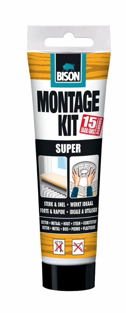 Bison Montagekit Super Tub 200G*6 Nlfr - 6301798 - 6301798