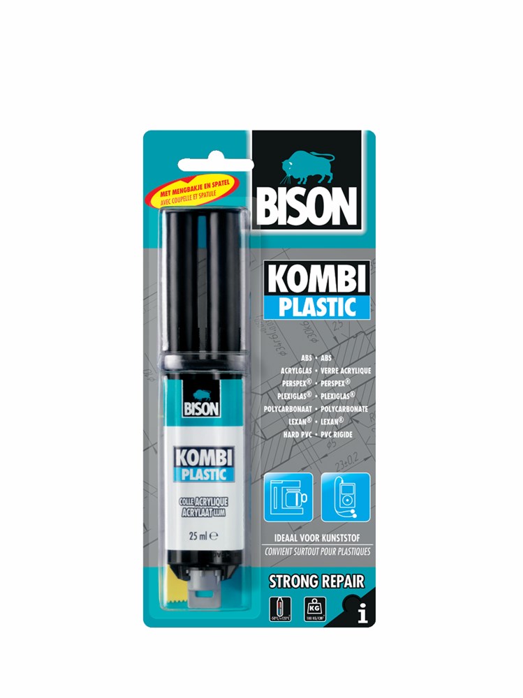 2-componentenlijm kombi plastic 25 ml