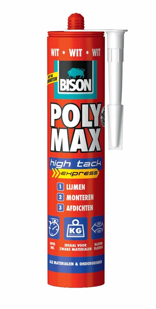 Bison Poly Max High Tack Express Wit Crt 425G*12 Nl - 6309790 6309790