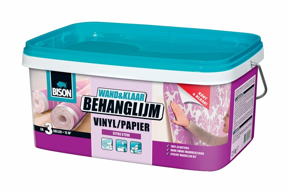 Wand&klaar® belijm vinyl-papier 2,5 kg