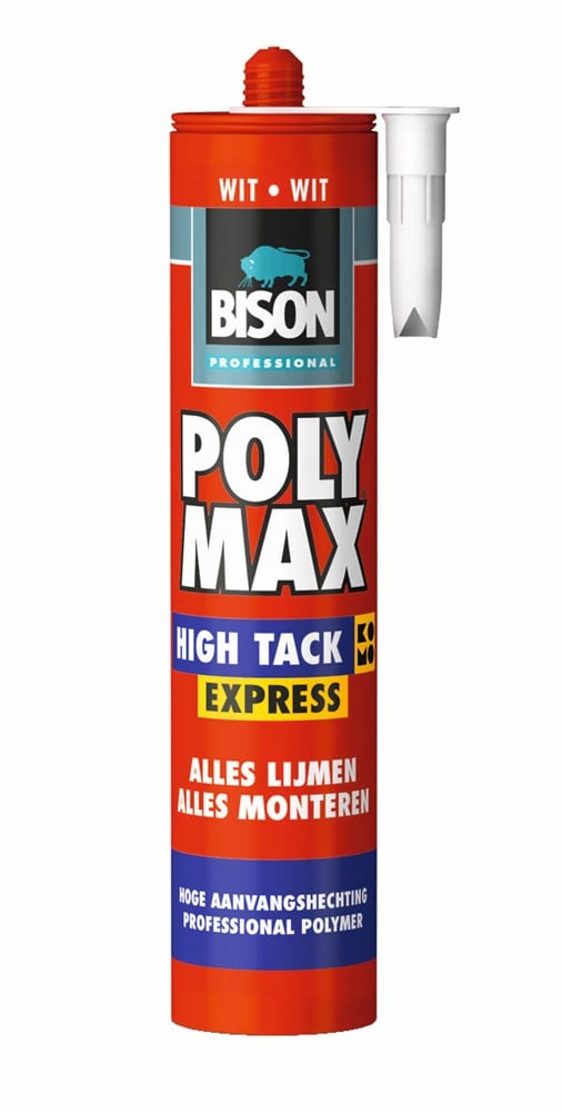 Bison Prof Poly Max High Tack Express Wit Crt 435G*12 Nl - 6307554 - 6307554