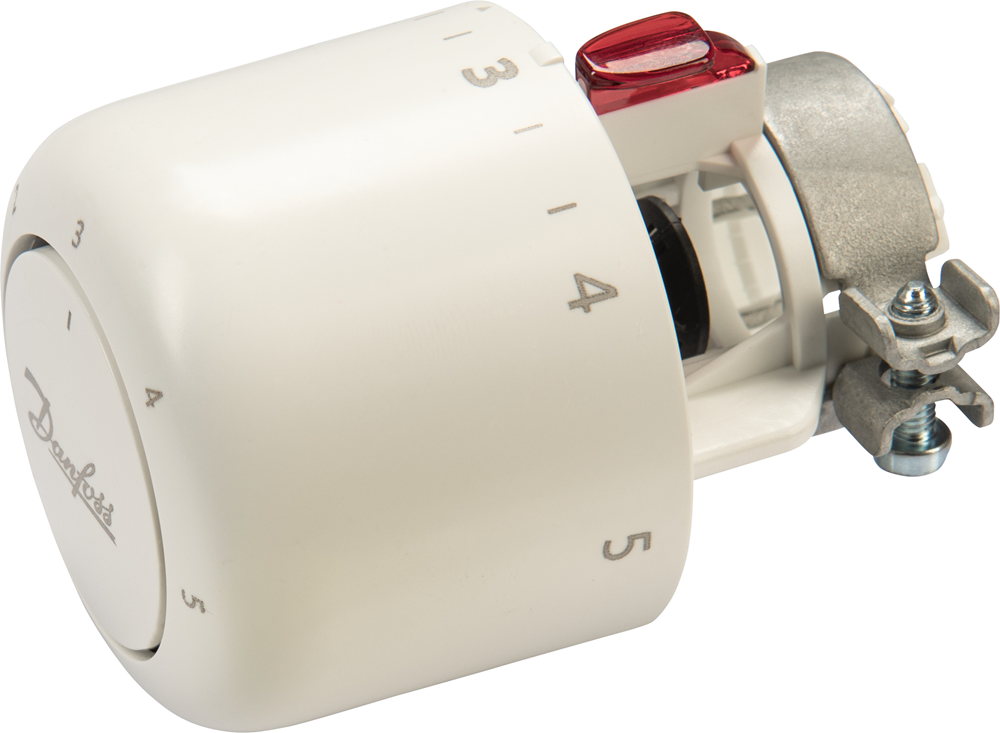 Kirchhoff DANFOSS thermostaatkop wit 26 mm met ingebouwde sensor 013G2950