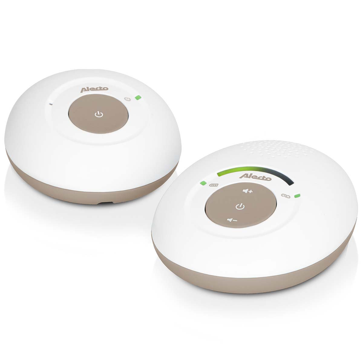 Alecto Babyfoon Eco DECT, wit/taupe - DBX110BE
