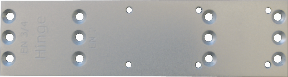 ASSA ABLOY DCA161 Montageplaat voor DC140 | kleur zilver EV1. 10037191
