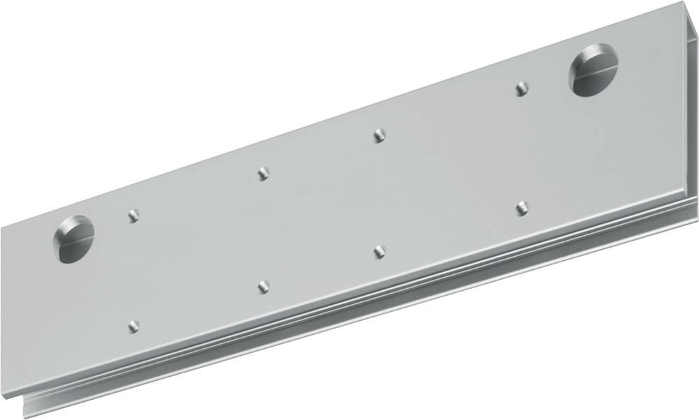 ASSA ABLOY DCA166 Montageplaat voor glasdeuren voor DC500 en DC700 | kleur zilver EV1. - 10037194