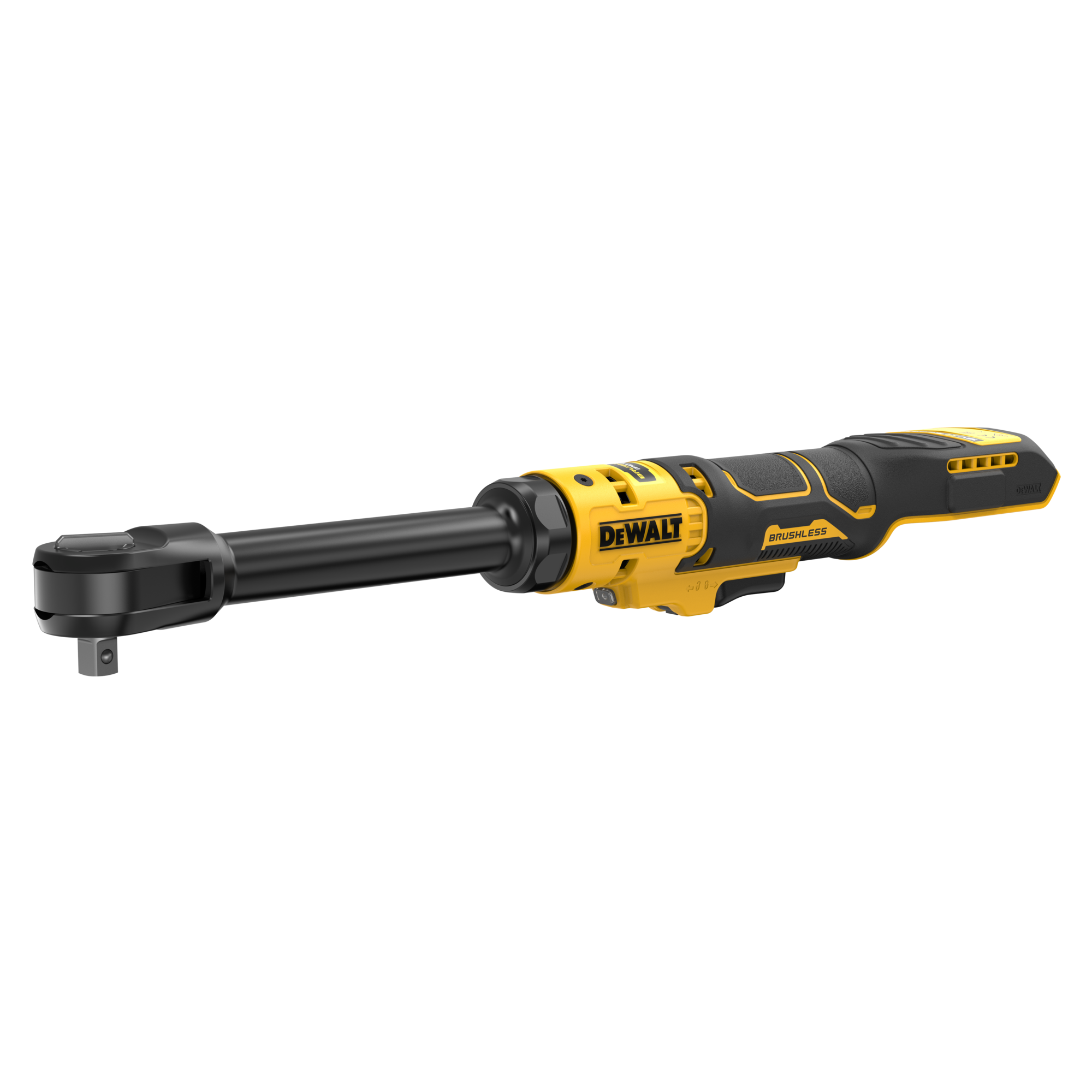 DeWalt DCF513EN-XJ 18V XR BL 3/8" Haakse ratelsleutel met lange nek | zonder accu's en lader | in doos - DCF513EN-XJ