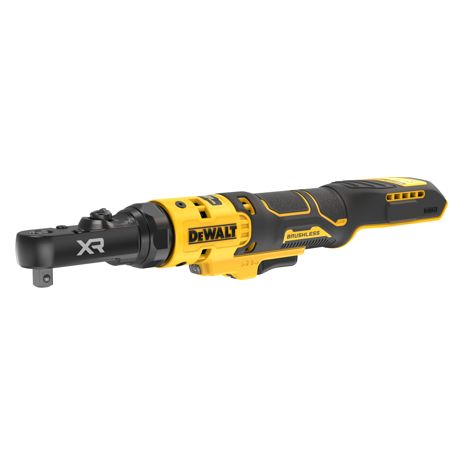 DeWalt DCF520N-XJ 18V XR BL 1/4" en 3/8" Haakse ratelsleutel | zonder accu's en lader | in doos - DCF520N-XJ