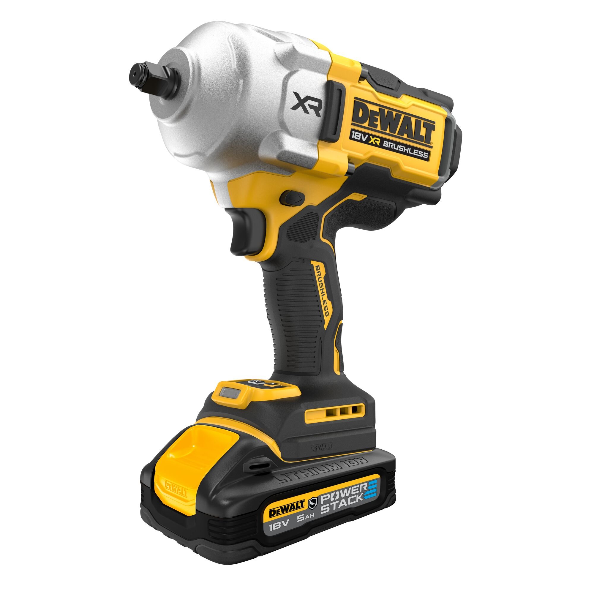 DeWalt DCF961H2G-QW Accu Slagmoersleutel | XR 18V | Veiligheidsring | 1632 Nm | 1 2&apos;&apos; | 2x 5 0Ah Accu&apos;s + lader DCF961H2G-QW