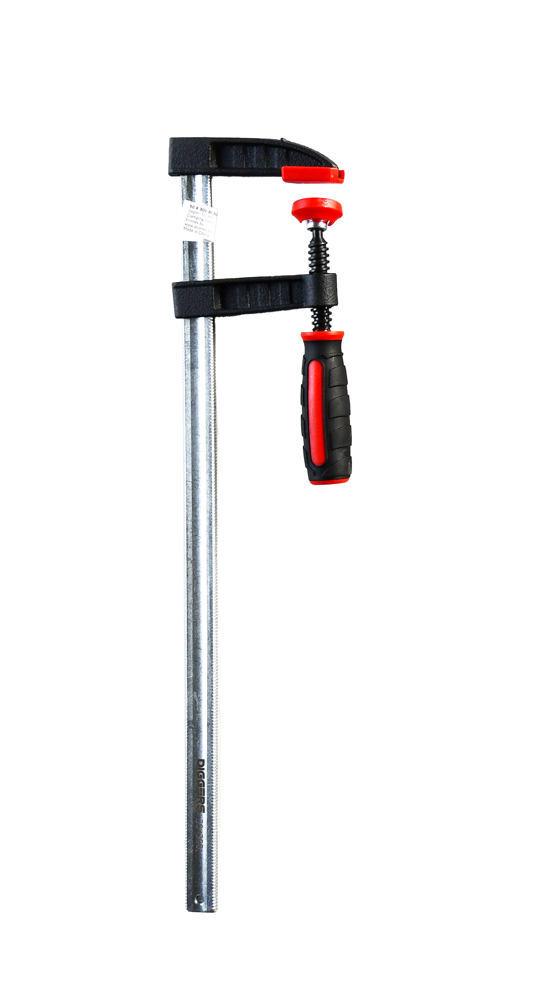 Diggers F -Klem Bi-Materiaal Handvat | 80x600 - DIG221