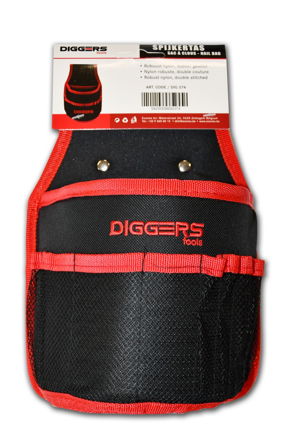 Diggers Spijkertas - DIG374
