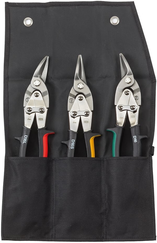 Bessey DSET16-A | Blikschaarset 3-dlg | in roltas - DSET16