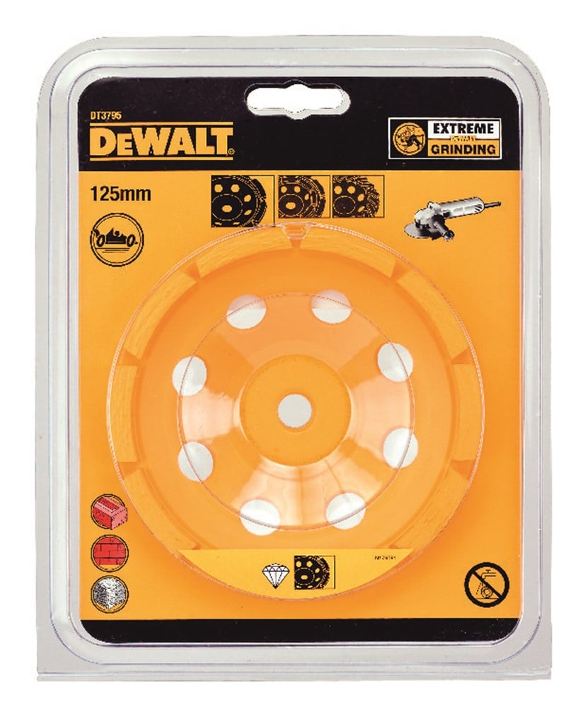 DeWalt Accessoires Diamantslijpkop 125mm - DT3795-QZ