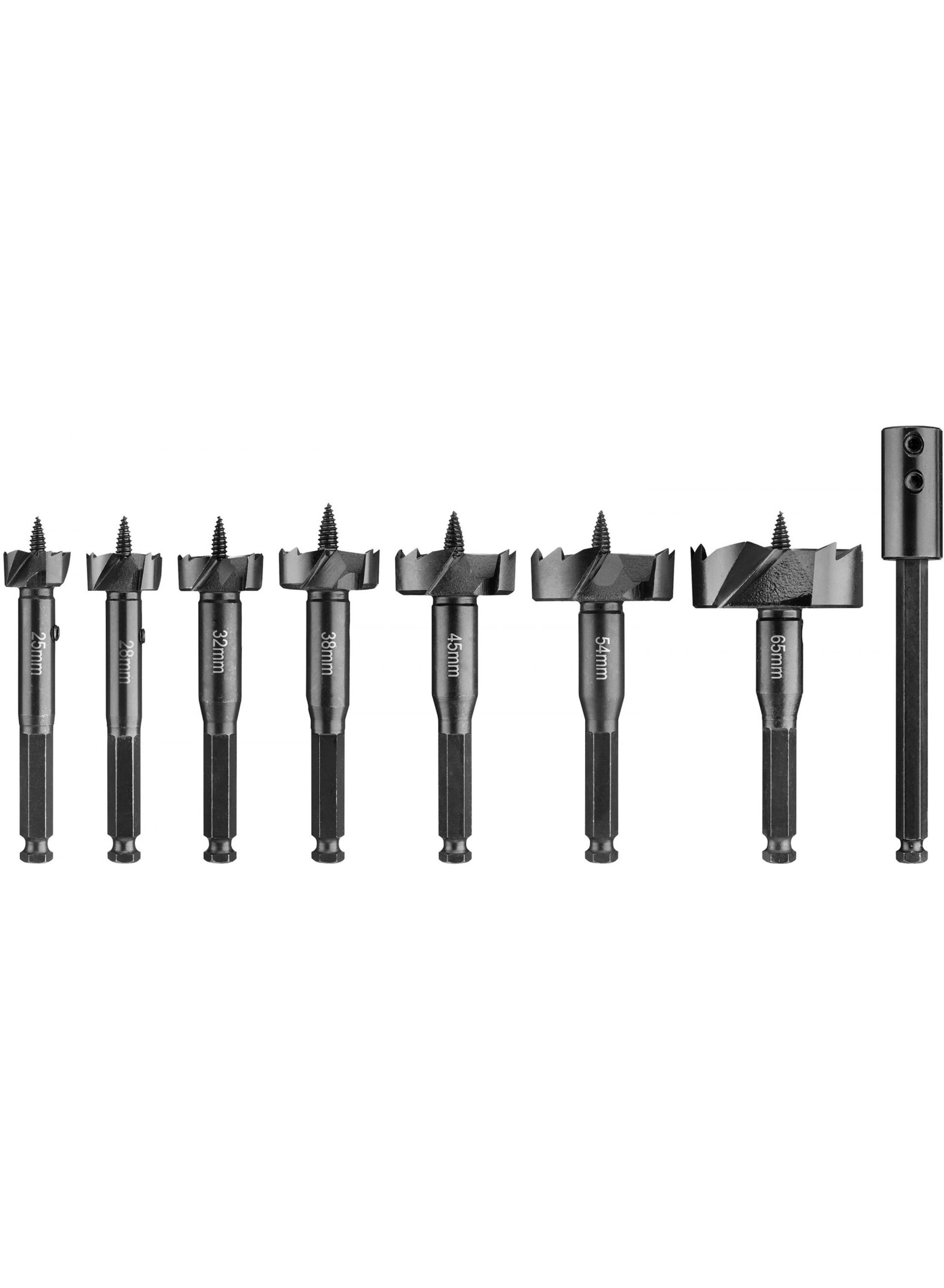 DeWalt Accessoires Houtborenset | incl. verlengstuk | 8-delig - DT4593-QZ