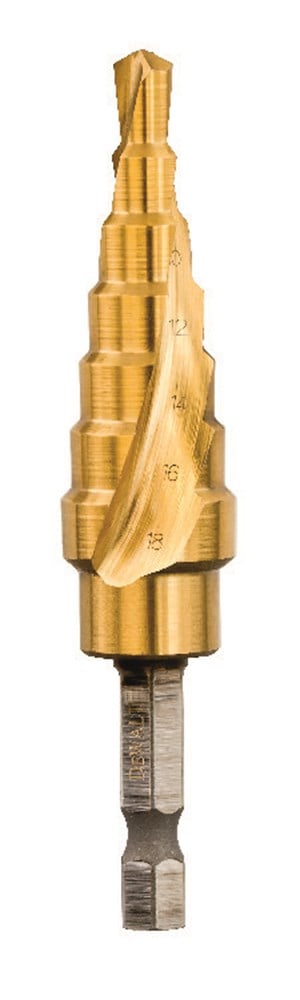 DeWalt Accessoires IMPACT Metaal trappenboor 6-18mm - DT5027-QZ