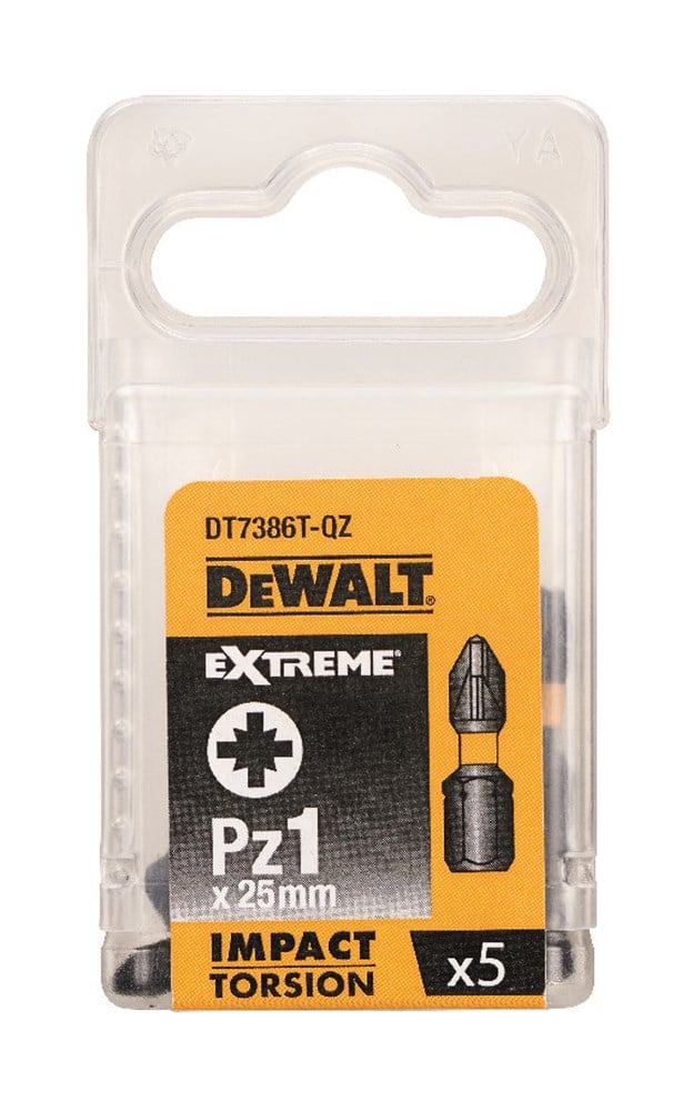 DeWalt Accessoires IMPACT Torsion 25mm Pz1 - DT7386T-QZ