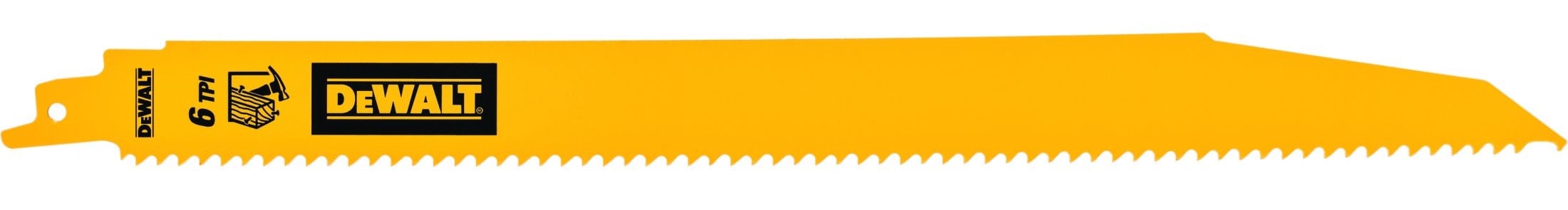 DeWalt Accessoires Reciprozaagblad | Bi-metaal | 304x4,2 mm | hout met spijkers en punt voor gipsplaat - DT90382-QZ