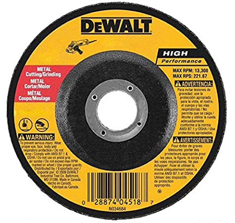 DeWalt Accessoires Extreme 2X Afbraamschijf voor metaal | 115 x 6.0 x 22,2 mm - DX7921-AE