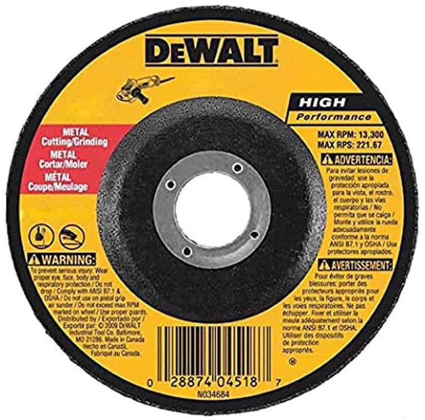 DeWalt Accessoires Extreme 2X Afbraamschijf voor metaal | 125 x 6.0 x 22,2 mm - DX7941-AE