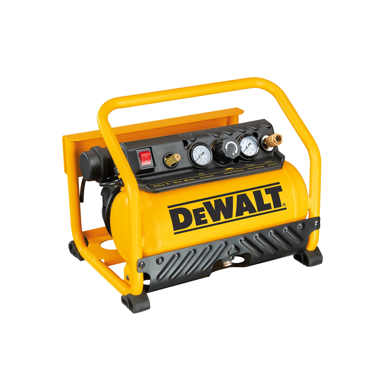 DeWalt DXCMS15RE stille olievrije compressor 230V 10 bar 5 liter - DXCMS15RE