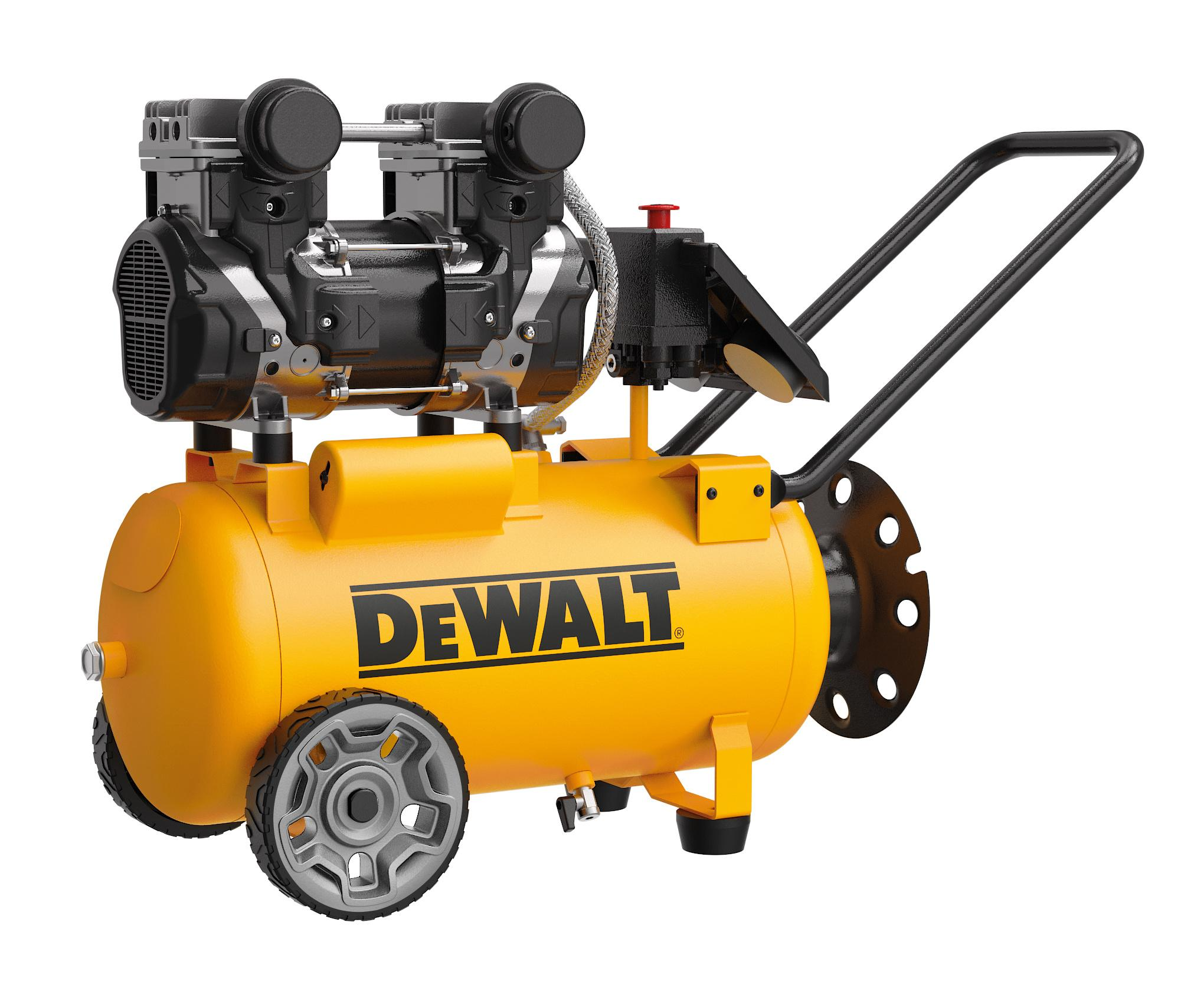DeWalt DXCMS2524HE Compressor S2524HE | 10 bar | 2,5 pk/1,8 kW | 208 l/min | 24 l - DXCMS2524HE