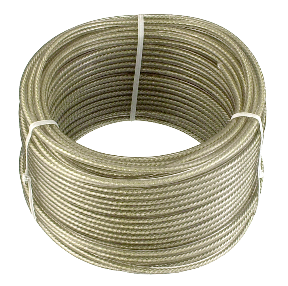 Connex Staalkoord Ommanteld 3Mm Vz Rol/30M - DY2701391