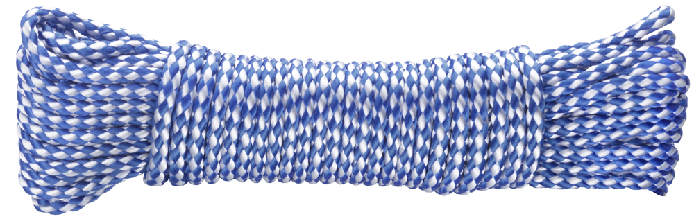 Connex Touw Pe Blauw-Wit 4.0Mm Sb/20M - DY2702863