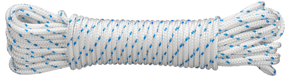 Connex Touw Pes Blauw-Wit 4.0Mm Sb/20M - DY2702880